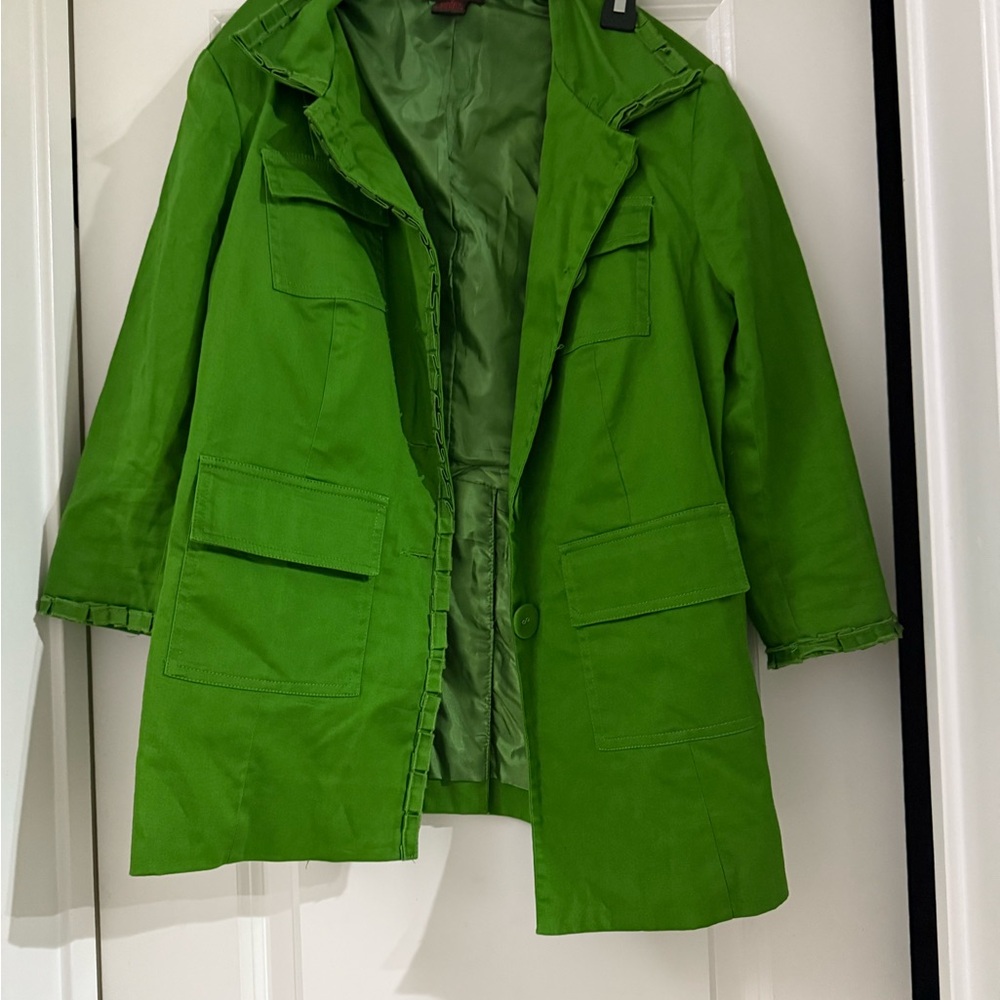 Green Women's Blazer